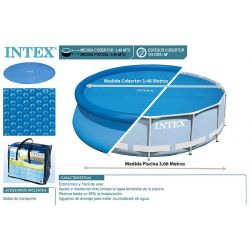 Солнечное покрывало 2,89 м для круглого бассейна 3,05 м INTEX 28011