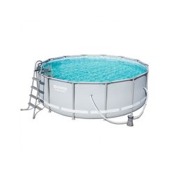 Бассейн каркасный круглый 427х122 см с фильтром и аксессуарами BESTWAY 56483