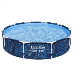 Бассейн каркасный 305x66 см круглый без фильтра-насоса BESTWAY 56985