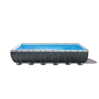 Бассейн каркасный 732х366х132 см, с аксессуарами, прямоугольный, INTEX, 26364NP