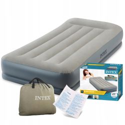 Надувная кровать 99x191x30 см со встроенным насосом 220V INTEX 64116