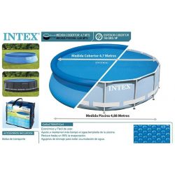 Солнечное покрывало 4,57 м для круглого бассейна INTEX 28013