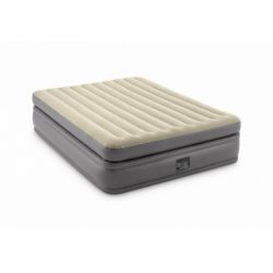Кровать надувная 152×203×51 см, встроенный насос 220В, Prime Comfort Elevated, INTEX 64164/64446