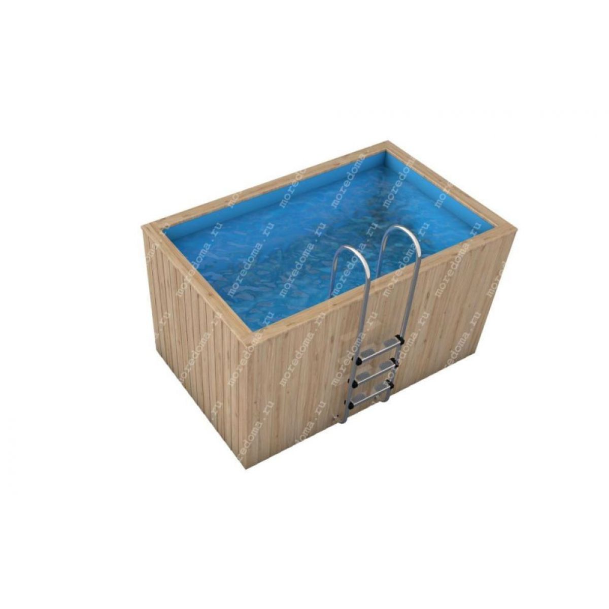 Купель полипропиленовая 2,5х1,5 м глубина 1,2 м прямоугольная для закаливания Россия KU3064 Купель полипропиленовая 2,5х1,5 м глубина 1,2 м прямоугольная для закаливания Россия KU3064