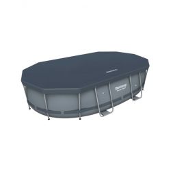 Тент 295x184 см для овального каркасного бассейна 300x200x84 см, BESTWAY 58424