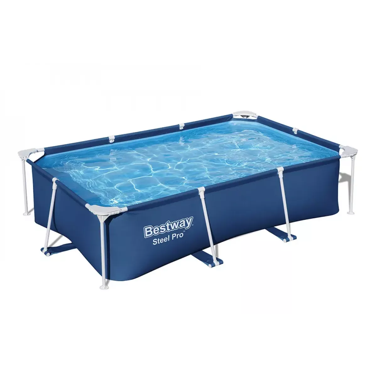 Бассейн каркасный 259x170x61 см без фильтра, прямоугольный, BESTWAY 56403 Бассейн каркасный 259x170x61 см без фильтра, прямоугольный, BESTWAY 56403